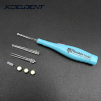 Zestaw do usuwania kamienia Tonsil w/ LED Light & Box + strzykawka do nawadniania + narzędzie Premium 5